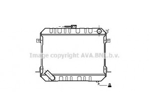 AVA QUALITY COOLING DN2142 radiatorius, variklio aušinimas 
 Aušinimo sistema -> Radiatorius/alyvos aušintuvas -> Radiatorius/dalys
2140023T00