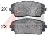 stabdžių trinkelių rinkinys, diskinis stabdys