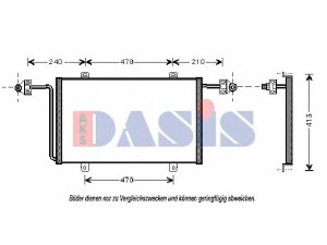 AKS DASIS 182460N kondensatorius, oro kondicionierius 
 Oro kondicionavimas -> Kondensatorius
09161209, 4500909, 7701044407
