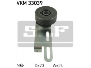 SKF VKM 33039 įtempiklio skriemulys, V formos rumbuotas diržas 
 Diržinė pavara -> V formos rumbuotas diržas/komplektas -> Įtempiklio skriemulys
5751.27, 11944-6F901, 5751.27