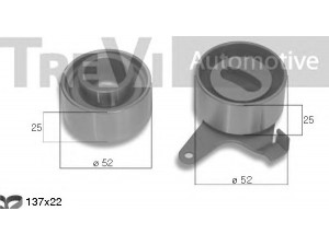 TREVI AUTOMOTIVE KD1374 paskirstymo diržo komplektas 
 Techninės priežiūros dalys -> Papildomas remontas