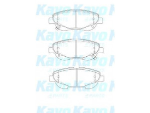 KAVO PARTS BP-9146 stabdžių trinkelių rinkinys, diskinis stabdys 
 Techninės priežiūros dalys -> Papildomas remontas
0446505300