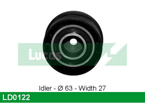 LUCAS ENGINE DRIVE LD0122 įtempiklio skriemulys, paskirstymo diržas
636416, 90411773