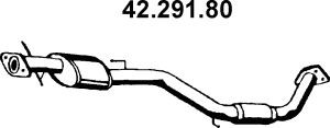 EBERSPÄCHER 42.291.80 vidurinis duslintuvas 
 Išmetimo sistema -> Duslintuvas
28650-28200, 28650-28210