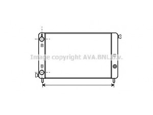 AVA QUALITY COOLING FT2011 radiatorius, variklio aušinimas 
 Aušinimo sistema -> Radiatorius/alyvos aušintuvas -> Radiatorius/dalys
4464796, 7503277