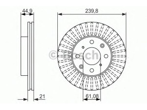 BOSCH 0 986 479 832 stabdžių diskas 
 Dviratė transporto priemonės -> Stabdžių sistema -> Stabdžių diskai / priedai
45251-SH1-A00, 45251-SH3-A00, 45251-SR3-A10