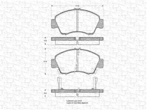 MAGNETI MARELLI 363702160599 stabdžių trinkelių rinkinys, diskinis stabdys 
 Techninės priežiūros dalys -> Papildomas remontas
45022-S04-A00, 45022-S04-G00, 45022-S04-G01