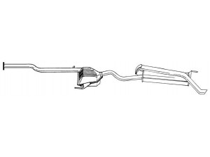 AKS DASIS SG16654 galinis duslintuvas