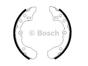 BOSCH 0 986 487 282 stabdžių trinkelių komplektas 
 Techninės priežiūros dalys -> Papildomas remontas
B092 26 38Z, B092-26-310, B092-49-380