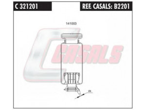 CASALS B2201 gofruotoji membrana, vairuotojo kabinos pakaba
1349840
