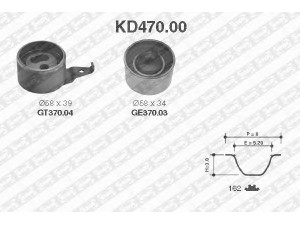 SNR KD470.00 paskirstymo diržo komplektas 
 Techninės priežiūros dalys -> Papildomas remontas
RF71-12-700C, RF71-12-730A, RFC6-12-700