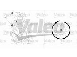 VALEO 455736 starteris 
 Elektros įranga -> Starterio sistema -> Starteris
1202100, 1202138, 1202144, 5194758