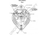 PRESTOLITE ELECTRIC A0012800LC kintamosios srovės generatorius
F6HT10300FA, F6HZ10346C, GL366