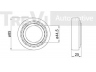 TREVI AUTOMOTIVE WB1493 rato guolio komplektas 
 Ašies montavimas/vairavimo mechanizmas/ratai -> Rato stebulė/montavimas -> Rato guolis