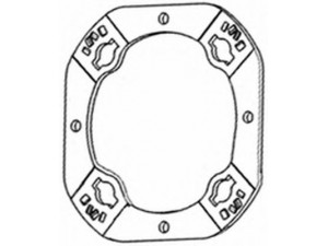 HELLA 9AH 161 786-017 rėmas
36.25115-0000, 44.15560-0023