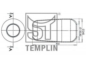 ST-TEMPLIN 04.060.6006.210 dėklas, pneumatinė pakaba
51.43601.0039, 81.43601.0033, 81.43601.0036