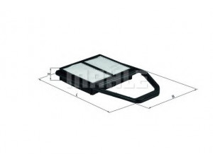 KNECHT LX 1562 oro filtras 
 Filtrai -> Oro filtras
17220PLD000