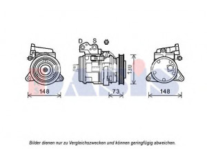 AKS DASIS 852671N kompresorius, oro kondicionierius 
 Oro kondicionavimas -> Kompresorius/dalys
55116144AB, 55116144AE