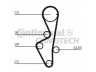 CONTITECH CT916 paskirstymo diržas 
 Techninės priežiūros dalys -> Papildomas remontas
1302859Y00, 1302859Y25