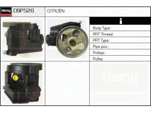 DELCO REMY DSP526 hidraulinis siurblys, vairo sistema 
 Vairavimas -> Vairo pavara/siurblys