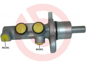 BREMBO M 23 121 pagrindinis cilindras, stabdžiai 
 Stabdžių sistema -> Pagrindinis stabdžių cilindras
77363621, 558112, 93172090, BSM0435