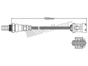 WALKER PRODUCTS 250-24563 lambda jutiklis 
 Variklis -> Variklio elektra
1628 2V, 1628 2V