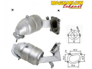 MAGNAFLOW 76308D katalizatoriaus keitiklis 
 Išmetimo sistema -> Katalizatoriaus keitiklis
4413983, 8200357277