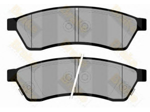 Brake ENGINEERING PA1840 stabdžių trinkelių rinkinys, diskinis stabdys 
 Techninės priežiūros dalys -> Papildomas remontas
96475028, 96475028