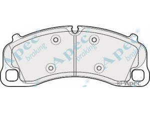 APEC braking PAD2021 stabdžių trinkelių rinkinys, diskinis stabdys
99135194701, 99135194702