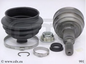 CDX 991 jungčių komplektas, kardaninis velenas 
 Ratų pavara -> Sujungimai/komplektas
1J0498099, 1J0498099A