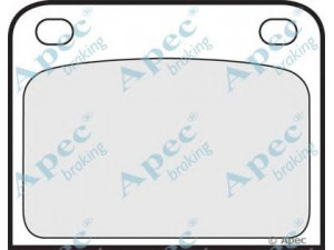 APEC braking PAD594 stabdžių trinkelių rinkinys, diskinis stabdys 
 Techninės priežiūros dalys -> Papildomas remontas
8985244