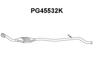 VENEPORTE PG45532K katalizatoriaus keitiklis 
 Išmetimo sistema -> Katalizatoriaus keitiklis
1705N7, 1705R5