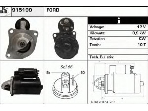 EDR 915190 starteris
50 239 43, 87BB-11000-DA, 87BB-11000-FA