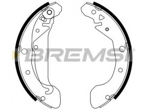 BREMSI GF0632 stabdžių trinkelių komplektas 
 Techninės priežiūros dalys -> Papildomas remontas
96394977, 96319066, 96349066, 96394977