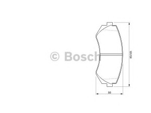 BOSCH 0 986 424 489 stabdžių trinkelių rinkinys, diskinis stabdys 
 Techninės priežiūros dalys -> Papildomas remontas
1V2K-33-28Z, 1Y1H-33-28Z, 41060 2N290