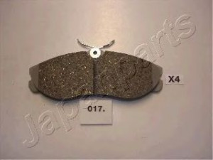 JAPANPARTS PA-017AF stabdžių trinkelių rinkinys, diskinis stabdys 
 Techninės priežiūros dalys -> Papildomas remontas
41060-9C525, 41060-9C526, D10602X80A