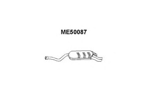 VENEPORTE ME50087 galinis duslintuvas 
 Išmetimo sistema -> Duslintuvas
1244900715, 1244918701