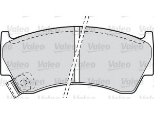 VALEO 598697 stabdžių trinkelių rinkinys, diskinis stabdys 
 Techninės priežiūros dalys -> Papildomas remontas
55810-64G01, 5581064G01