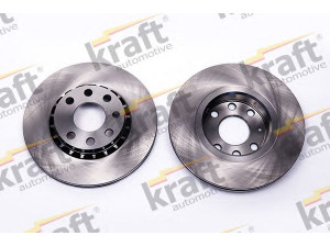 KRAFT AUTOMOTIVE 6041590 stabdžių diskas 
 Dviratė transporto priemonės -> Stabdžių sistema -> Stabdžių diskai / priedai
5 69 046, 5 69 055, 90421727, 90511128