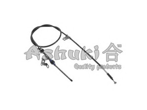 ASHUKI T080-17 trosas, stovėjimo stabdys 
 Stabdžių sistema -> Valdymo svirtys/trosai
46430-02090, 46430-02110, 46430-02111