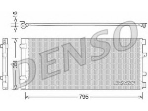 DENSO DCN23037 kondensatorius, oro kondicionierius 
 Oro kondicionavimas -> Kondensatorius
4419449, 921005824R