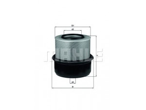 KNECHT LX 80 oro filtras 
 Filtrai -> Oro filtras
5011449, A830X9601BLA, 0020942404