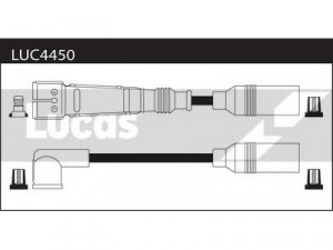 LUCAS ELECTRICAL LUC4450 uždegimo laido komplektas 
 Kibirkšties / kaitinamasis uždegimas -> Uždegimo laidai/jungtys