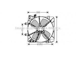 AVA QUALITY COOLING MZ7511 ventiliatorius, radiatoriaus 
 Aušinimo sistema -> Oro aušinimas
FS1915025