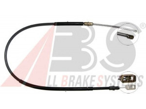 A.B.S. K12388 trosas, stovėjimo stabdys 
 Stabdžių sistema -> Valdymo svirtys/trosai
6025 002 627, 6025 171 471 (L+R)