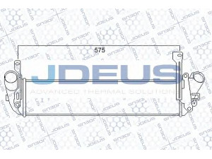 JDEUS 823M82 tarpinis suslėgto oro aušintuvas, kompresorius 
 Variklis -> Oro tiekimas -> Įkrovos agregatas (turbo/superįkrova) -> Tarpinis suslėgto oro aušintuvas
8200221885