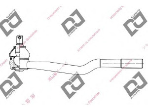 DJ PARTS DE1030 skersinės vairo trauklės galas 
 Vairavimas -> Vairo mechanizmo sujungimai
48521-2S485, 485212S485