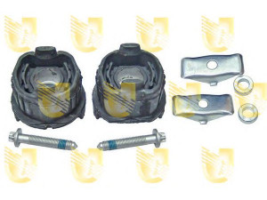 UNIGOM 391619K remonto komplektas, trauklė 
 Ašies montavimas/vairavimo mechanizmas/ratai -> Valdymo svirtis/pasukamosios svirties sujungimas -> Vairo trauklės (valdymo svirtis, išilginis balansyras, diago
2023503408