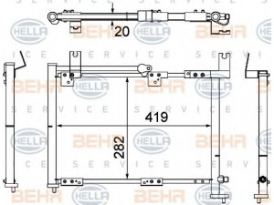 HELLA 8FC 351 307-061 kondensatorius, oro kondicionierius 
 Oro kondicionavimas -> Kondensatorius
95300-60B10, 95310-71C51