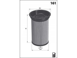 MECAFILTER ELG5470 kuro filtras 
 Techninės priežiūros dalys -> Papildomas remontas
04726067AA, K04726067AA, K04726067AA